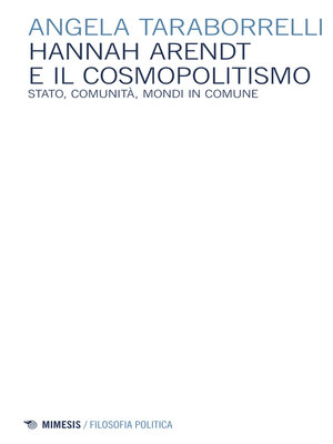 cover image of Hannah Arendt e il cosmopolitismo